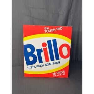 Vintage Brillo Pad Sealed 18 Ct NOS